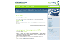 Desktop Screenshot of blog.nethosting24.de